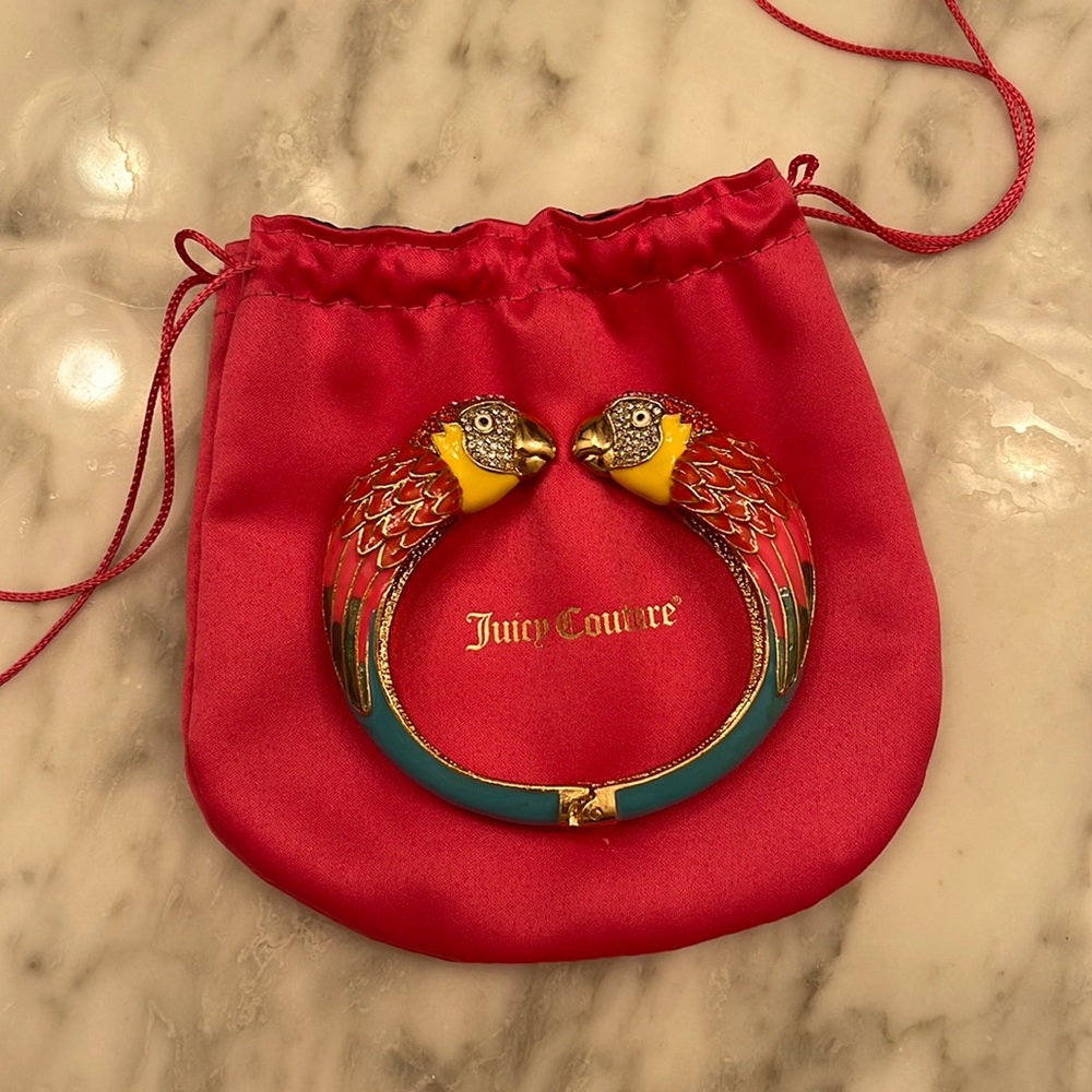 JUICY COUTURE PARROT CUFF BRACELET 🦜